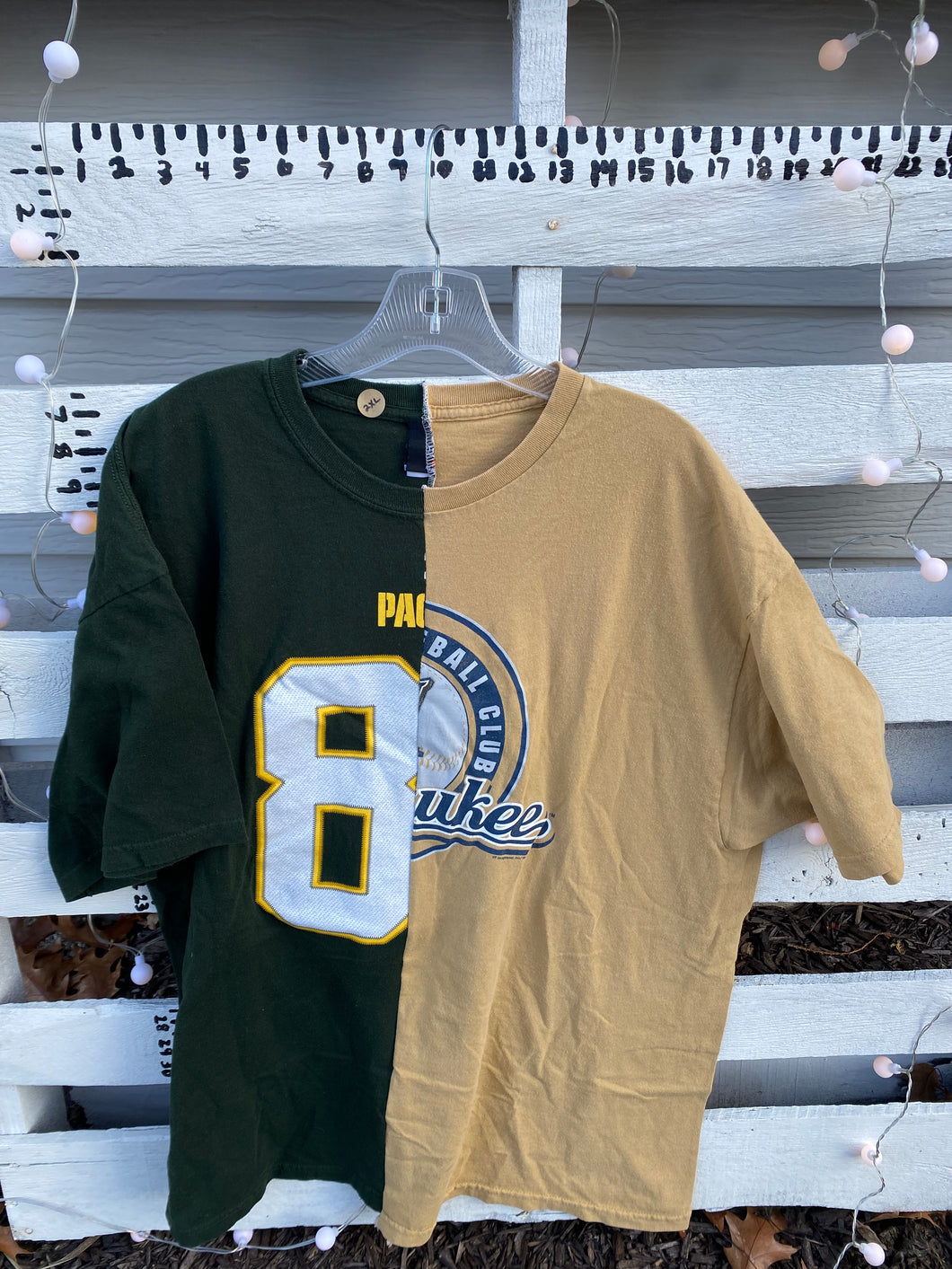 XXL Brewers and Packers Shirt